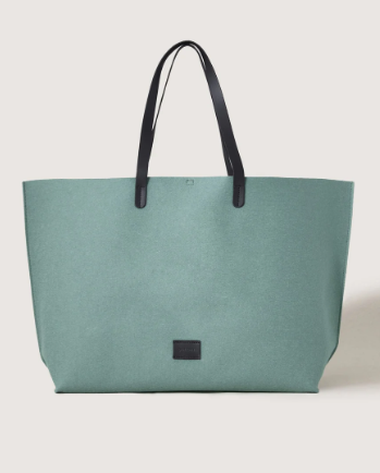 Graf & Lantz Hana Wool Boat Tote - Spruce