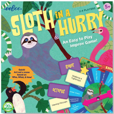 "Sloth in a Hurry" Improv Game!